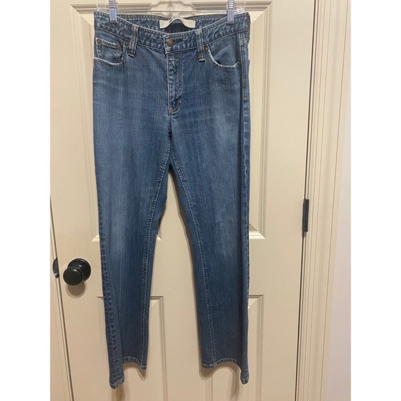 Gap Bootcut Jeans Women Medium Wash Denim Mid Rise Y2K Classic 28x27 Size 6 - Picture 4 of 8